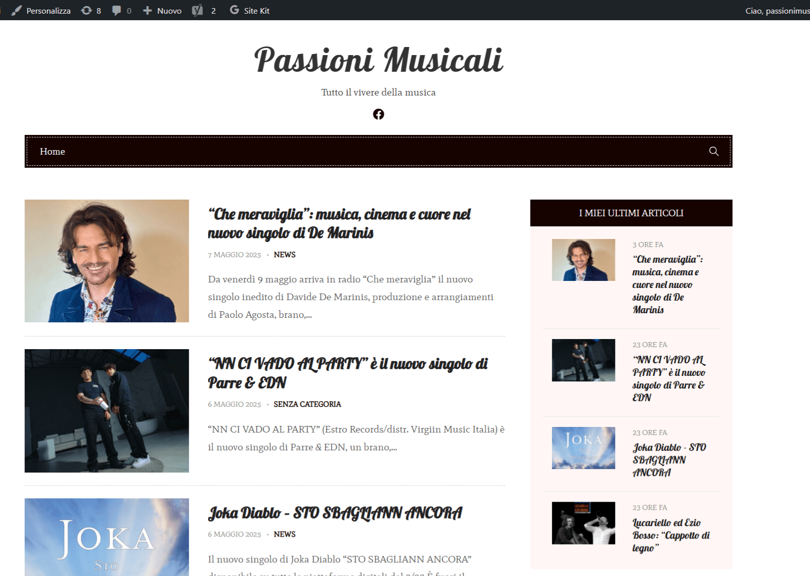 Passioni Musicali playlist cover