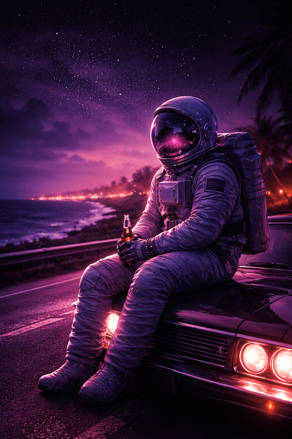 Night Drive Reggae playlist cover